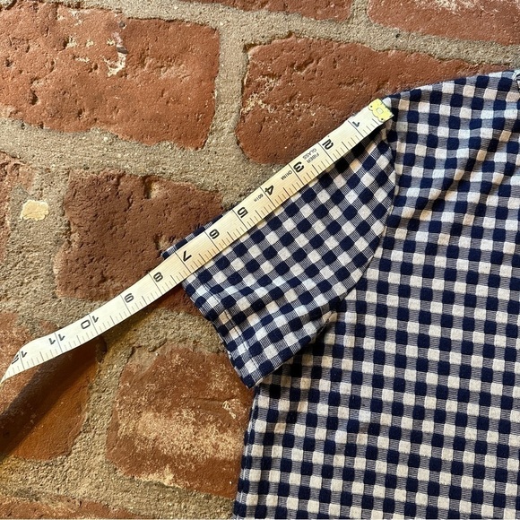 Zara Trafaluc size small blue and white gingham dress - Picture 9 of 13